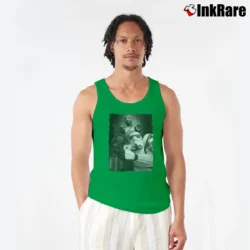 Men’s Fun Darth Vader Stormtrooper Selfie Frozen Han Solo Star Wars Tank Top in irish green | Breathable, Active-Friendly Design