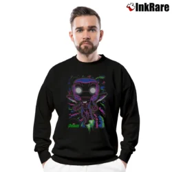 Men’s Funko Pop Marvel Iron Man Infinity War Crewneck Sweatshirt in black | Cozy Fabric, Clean Style