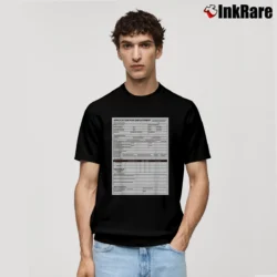 Men’s Funny Halloween Costume Job Application Trick Or Treat Classic T-Shirt in black | Soft, Breathable Everyday Wear