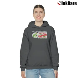 Women’s Funny Sexual Tyrannosaurus Cozy Hoodie in charcoal | Warm, Structured, Stylish