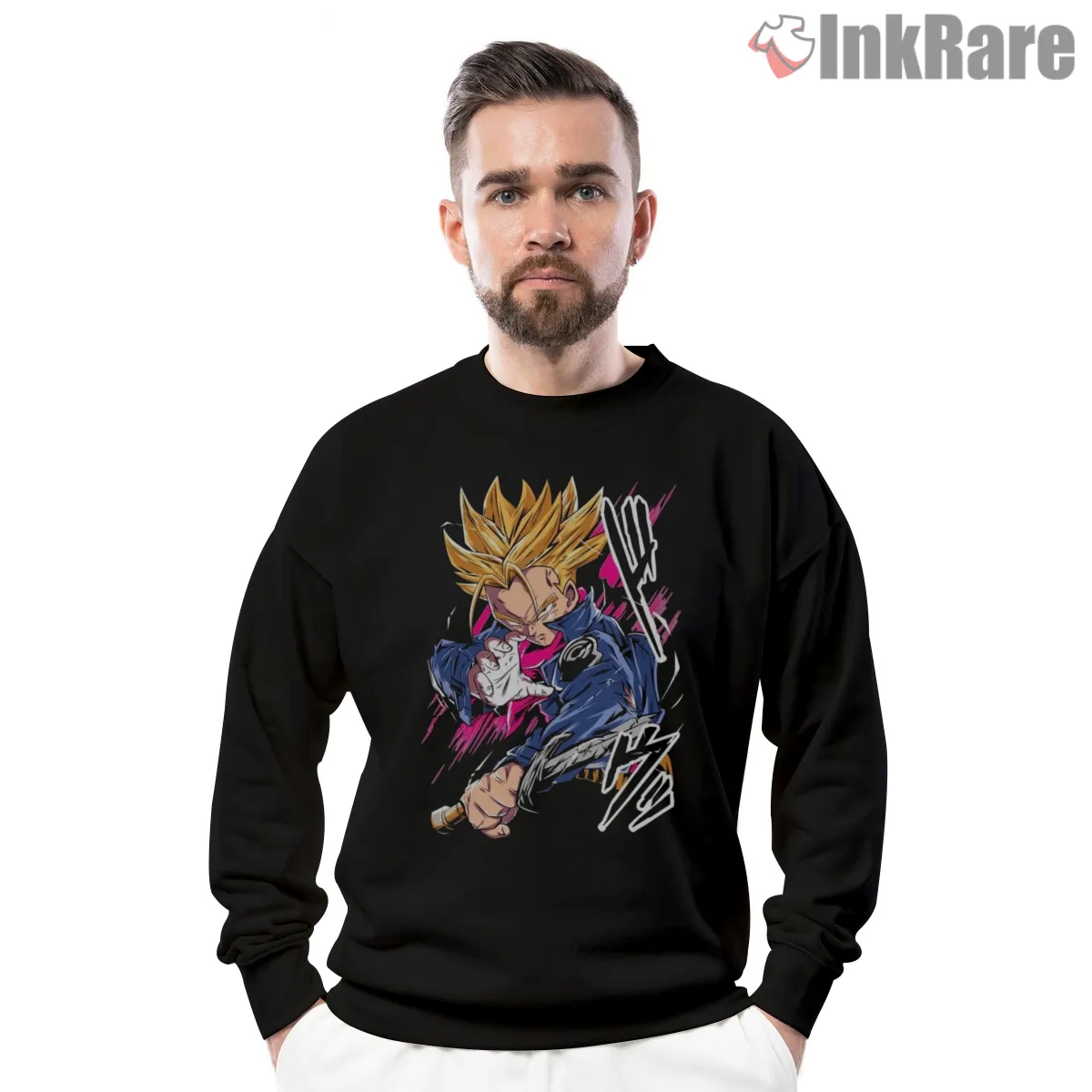 Future Trunks Dynamic Sword Strike Shirt Future Trunks Dynamic Sword Strike Shirt on graphic shirt for men graphic tee