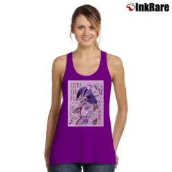 Women’s Future Trunks Vs Frieza Samurai Art Dragon Ball Z Tank Top in purple | Lightweight, Movement-Friendly