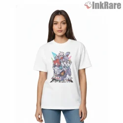 Gachiakuta Group Chaos Creature Manga Anime Shirt on white short sleeve shirt for women graphic tee