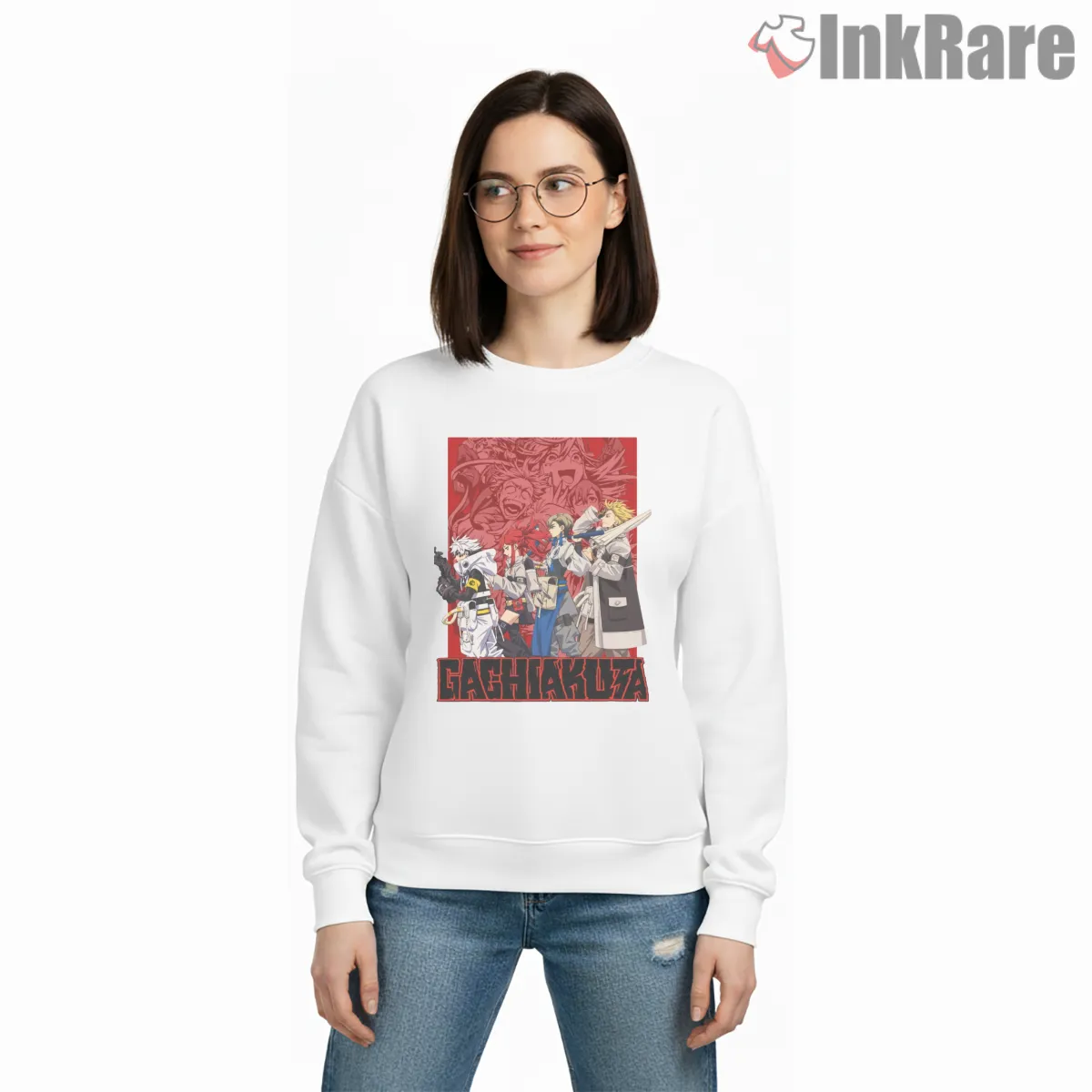Gachiakuta Team Battle Scene Red Graphic Anime Shirt on graphic shirt for women graphic tee