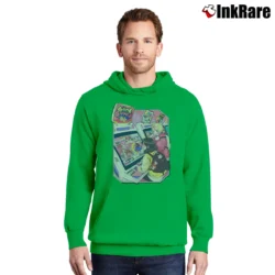 Men’s Game Grumps Arcade Pullover Hoodie in irish green | Cozy, Durable, Modern Fit