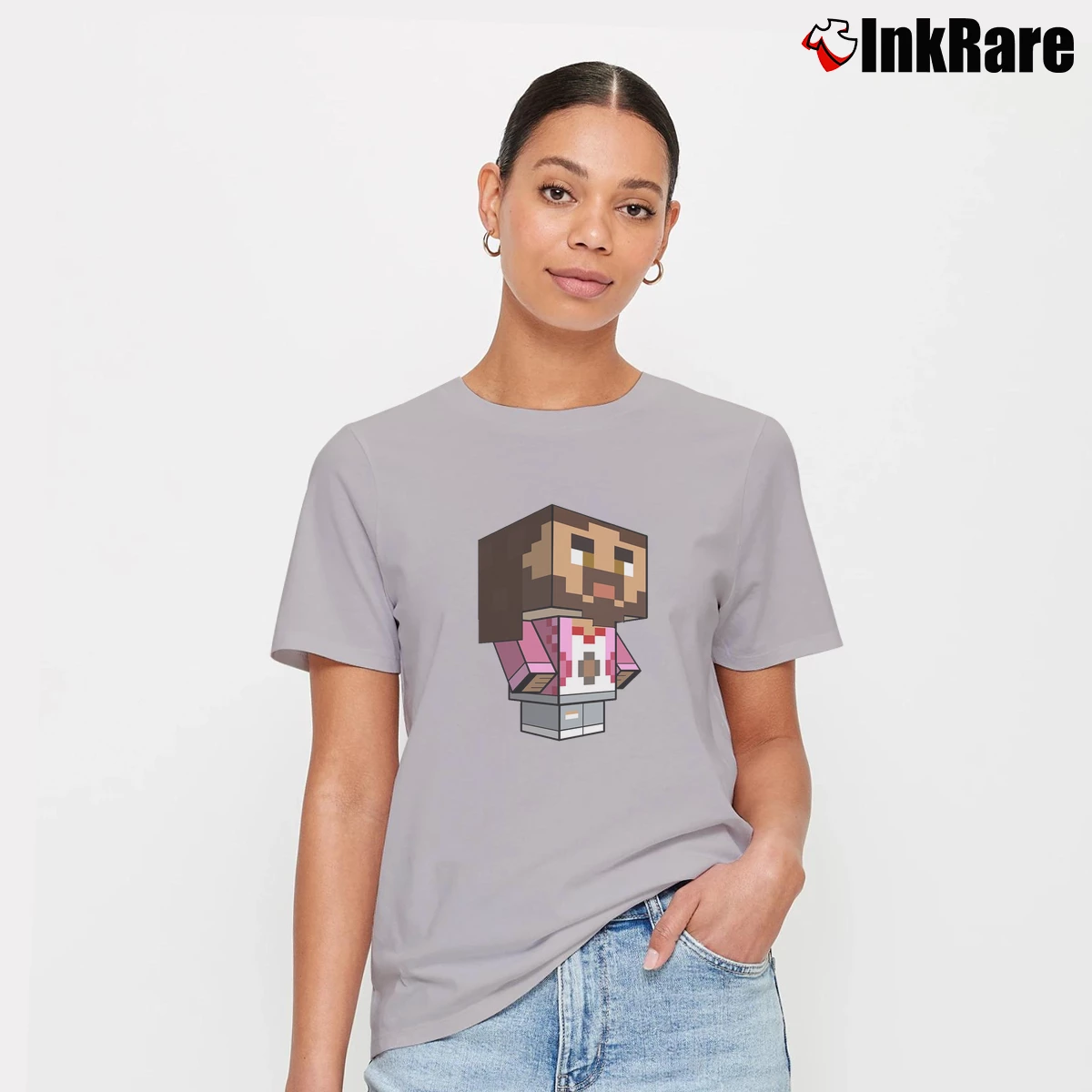 Women’s Garbage Man Minecraft T-Shirt in sport grey | Soft, Flattering Fit