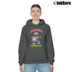 Women’s Garbage Pail Kids Ashcan Andy Cozy Hoodie in charcoal | Warm, Structured, Stylish