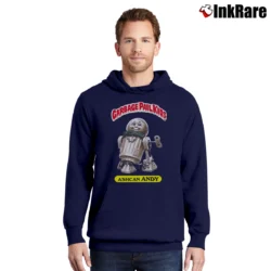 Men’s Garbage Pail Kids Ashcan Andy Pullover Hoodie in navy | Cozy, Durable, Modern Fit