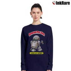 Women’s Garbage Pail Kids Ashcan Andy Long-Sleeve Top in navy | Sleek, Versatile, All-Season