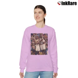 Women’s gary payton and shawn kemp for NBA Retro Fans Relaxed Sweatshirt in light pink | Soft, Laid-Back Vibe