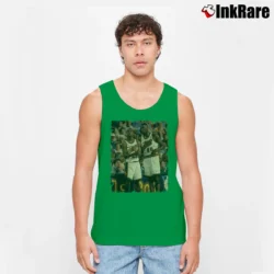 Men’s gary payton and shawn kemp for NBA Retro Fans Tank Top in irish green | Breathable, Active-Friendly Design