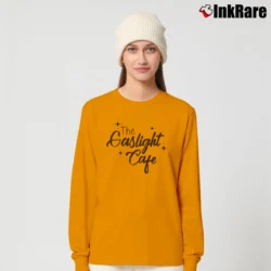 Women’s Gaslight Cafe Marvelous Mrs Maisel Midge Long-Sleeve Top in orange | Sleek, Versatile, All-Season
