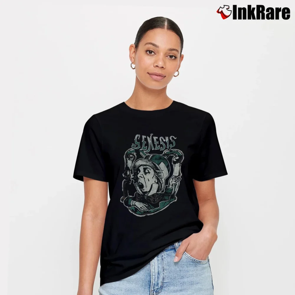 Women’s Genesis Charisma Leprechaun Logo Signature T-Shirt in black | Soft, Flattering Fit