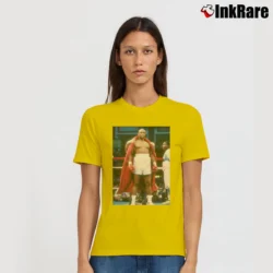 Women’s george foreman big george boxing legend fan Signature T-Shirt in yellow | Soft, Flattering Fit