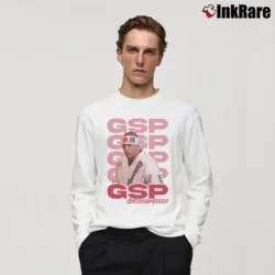 Men’s georges st pierre gsp mma legend ufc fan Long-Sleeve Shirt in white | Sleek, Lightweight, Year-Round Wear
