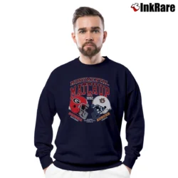 Men’s Georgia Bulldogs vs Auburn Tigers Rivalry Crewneck Sweatshirt in navy | Cozy Fabric, Clean Style