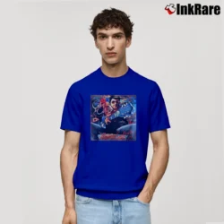 Men’s Gerry Rafferty City To City Music Classic T-Shirt in royal blue | Soft, Breathable Everyday Wear