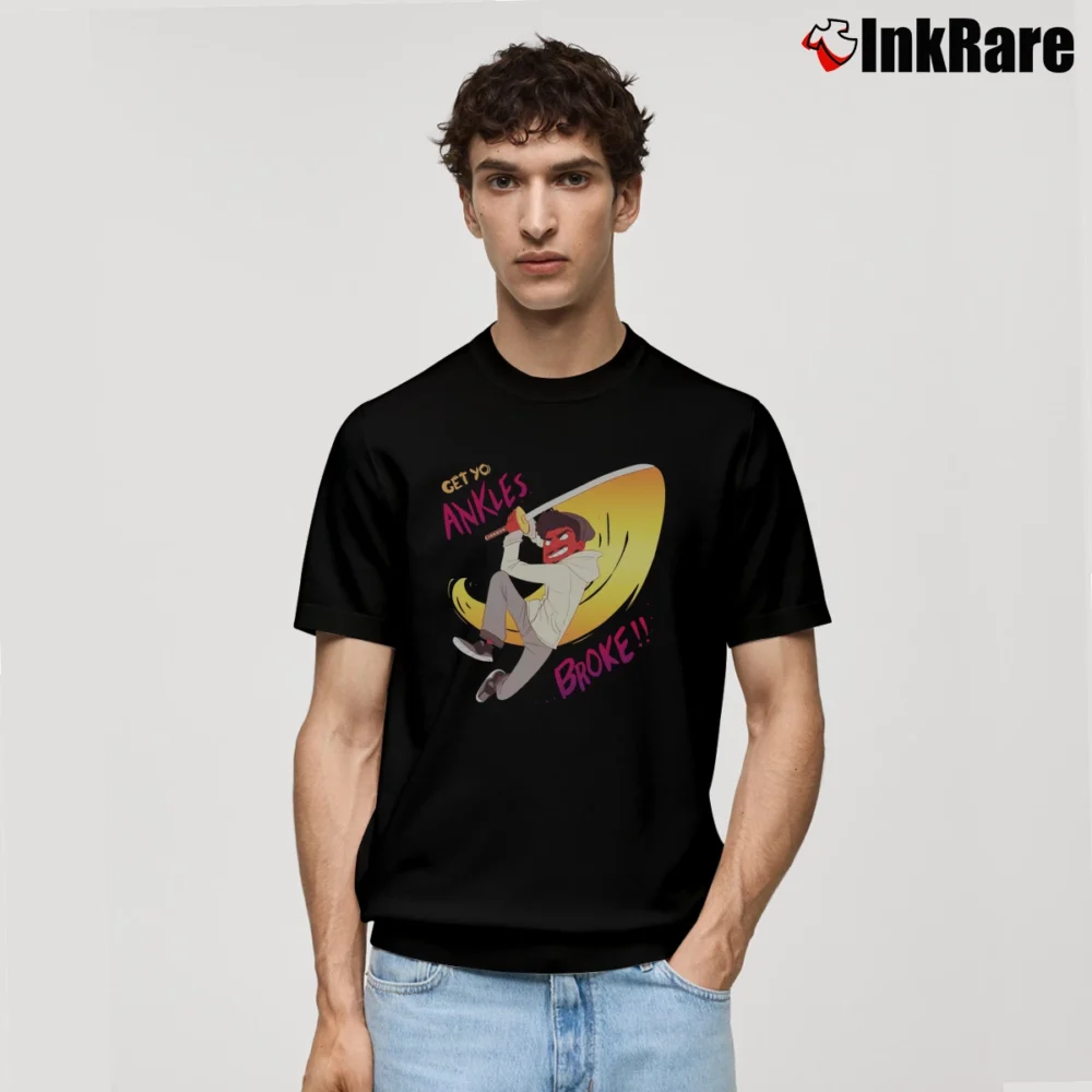 Men’s Get Yo Ankles Broke Classic T-Shirt in black | Soft, Breathable Everyday Wear