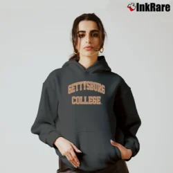 Women’s Gettysburg College Cozy Hoodie in charcoal | Warm, Structured, Stylish