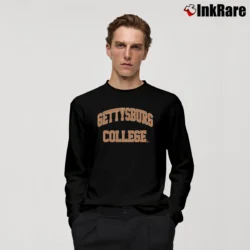 Men’s Gettysburg College Long-Sleeve Shirt in black | Sleek, Lightweight, Year-Round Wear