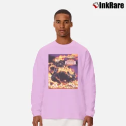 Men’s Ghost Panther Ghost Rider Marvel Crossover Long-Sleeve Shirt in light pink | Sleek, Lightweight, Year-Round Wear