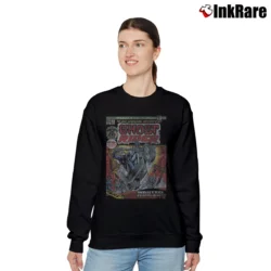 Women’s Ghost Rider Marvel Retro MCU Comic Relaxed Sweatshirt in black | Soft, Laid-Back Vibe