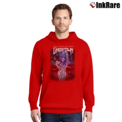 Men’s Ghost Town These Illusions Pullover Hoodie in red | Cozy, Durable, Modern Fit