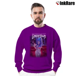 Men’s Ghost Town These Illusions Crewneck Sweatshirt in purple | Cozy Fabric, Clean Style