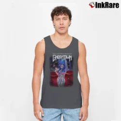 Men’s Ghost Town These Illusions Tank Top in charcoal | Breathable, Active-Friendly Design