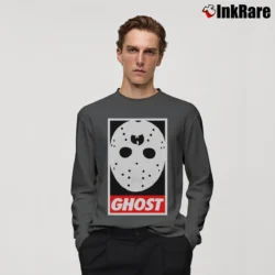 Men’s Ghostface Killah Wu Tang Long-Sleeve Shirt in charcoal | Sleek, Lightweight, Year-Round Wear