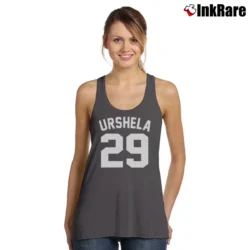 Women’s Gio Urshela Yankees Baseball Tank Top in charcoal | Lightweight, Movement-Friendly