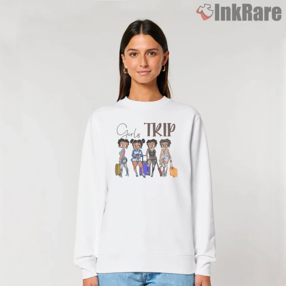 Girls Trip Adventure Betty Boop Squad Shirt on graphic shirt for women graphic tee