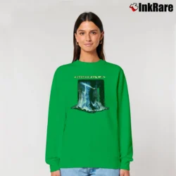 Women’s Godzilla 1998 Taco Bell Promo Guess Who's Coming To Town Relaxed Sweatshirt in irish green | Soft, Laid-Back Vibe