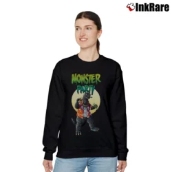 Women’s Godzilla King Of Monsters Funny Party Monster Relaxed Sweatshirt in black | Soft, Laid-Back Vibe