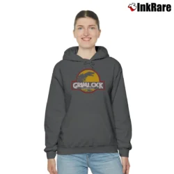 Women’s Godzilla King Of Monsters Grimlock Crossover Cozy Hoodie in charcoal | Warm, Structured, Stylish