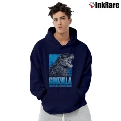 Men’s Godzilla King Of The Monsters Movie Roar Pullover Hoodie in navy | Cozy, Durable, Modern Fit