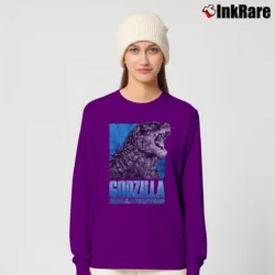 Women’s Godzilla King Of The Monsters Movie Roar Long-Sleeve Top in purple | Sleek, Versatile, All-Season