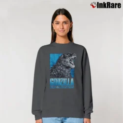 Women’s Godzilla King Of The Monsters Movie Roar Relaxed Sweatshirt in charcoal | Soft, Laid-Back Vibe