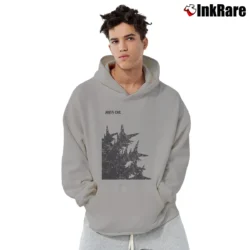 Men’s Godzilla Minus One Two Sides Spikes Classic Cotton Pullover Hoodie in sport grey | Cozy, Durable, Modern Fit