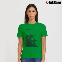 Women’s Godzilla Minus One Two Sides Spikes Classic Cotton Signature T-Shirt in irish green | Soft, Flattering Fit