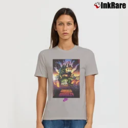 Women’s Godzilla Vs Charles Barkley 1992 Vintage Crossover Signature T-Shirt in sport grey | Soft, Flattering Fit