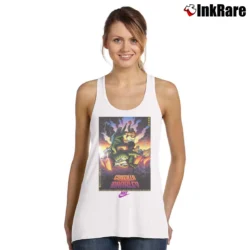 Women’s Godzilla Vs Charles Barkley 1992 Vintage Tank Top in white | Lightweight, Movement-Friendly
