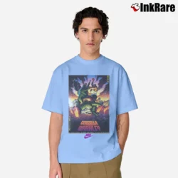 Men’s Godzilla Vs Charles Barkley Classic Classic T-Shirt in light blue | Soft, Breathable Everyday Wear