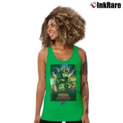 Women’s Godzilla Vs Charles Barkley Classic Tank Top in irish green | Lightweight, Movement-Friendly
