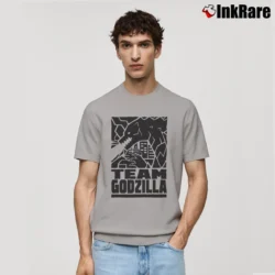 Men’s Godzilla Vs King Kong Team Godzilla Classic Crossover Classic T-Shirt in sport grey | Soft, Breathable Everyday Wear