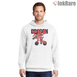 Gohan Neo City Bike Hero Tribute Shirt on white hoodie for men graphic tee