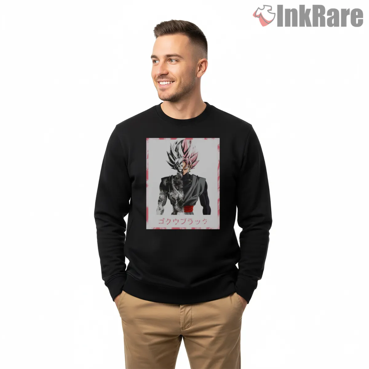 Goku Black White Smoke Manga Poster Shirt Goku Black White Smoke Manga Poster Shirt on graphic shirt for men graphic tee