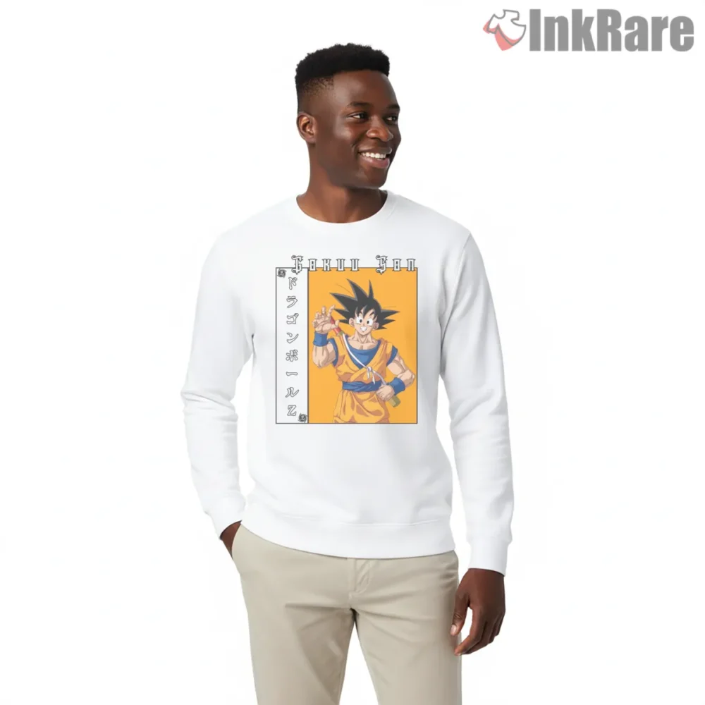 Goku Classic Hero Portrait Dragon Ball Z Shirt on graphic shirt for men graphic tee