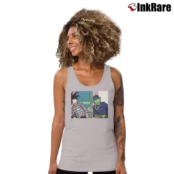 Women’s Goku Friday Daaaamn Funny Dragon Ball Tank Top in sport grey | Lightweight, Movement-Friendly