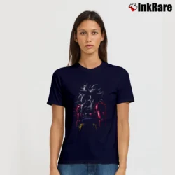 Women’s Goku Super Saiyan 4 Dragon Ball GT Signature T-Shirt in navy | Soft, Flattering Fit